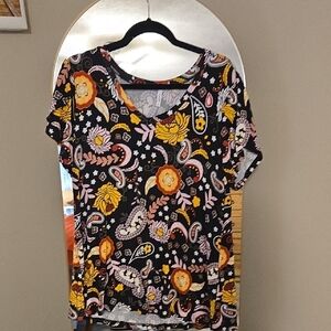 Floral Print Women's Top